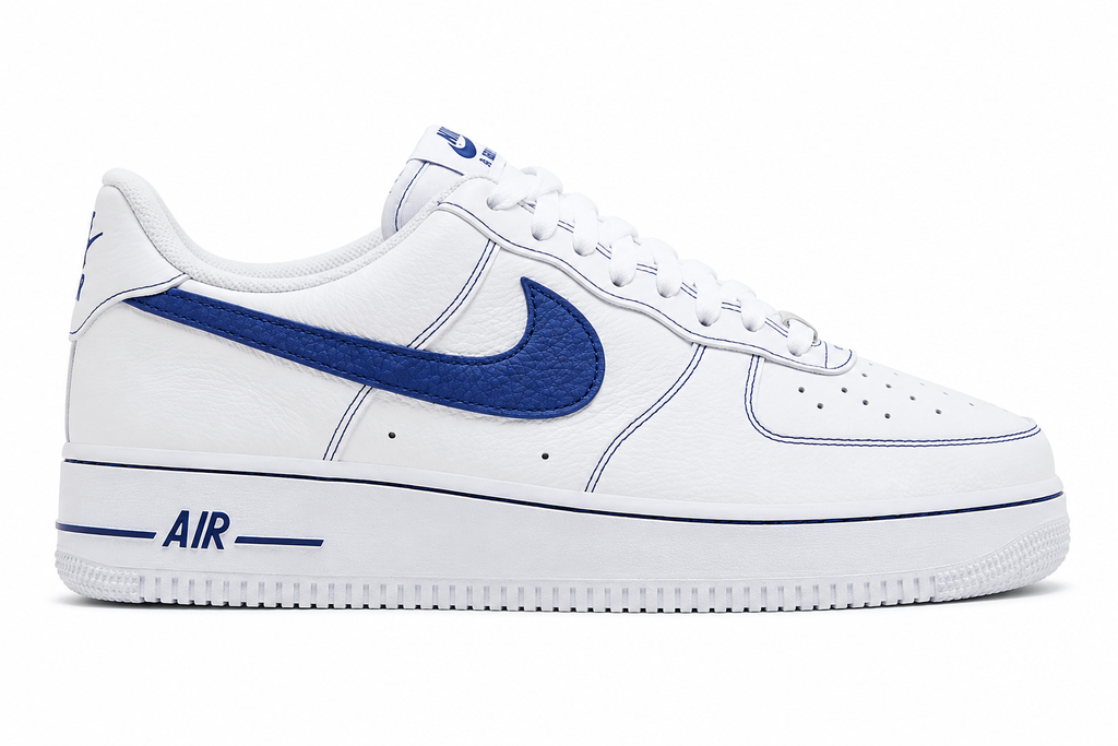 Nike Air Force 1 Low '07 LV8 White Deep Royal Blue