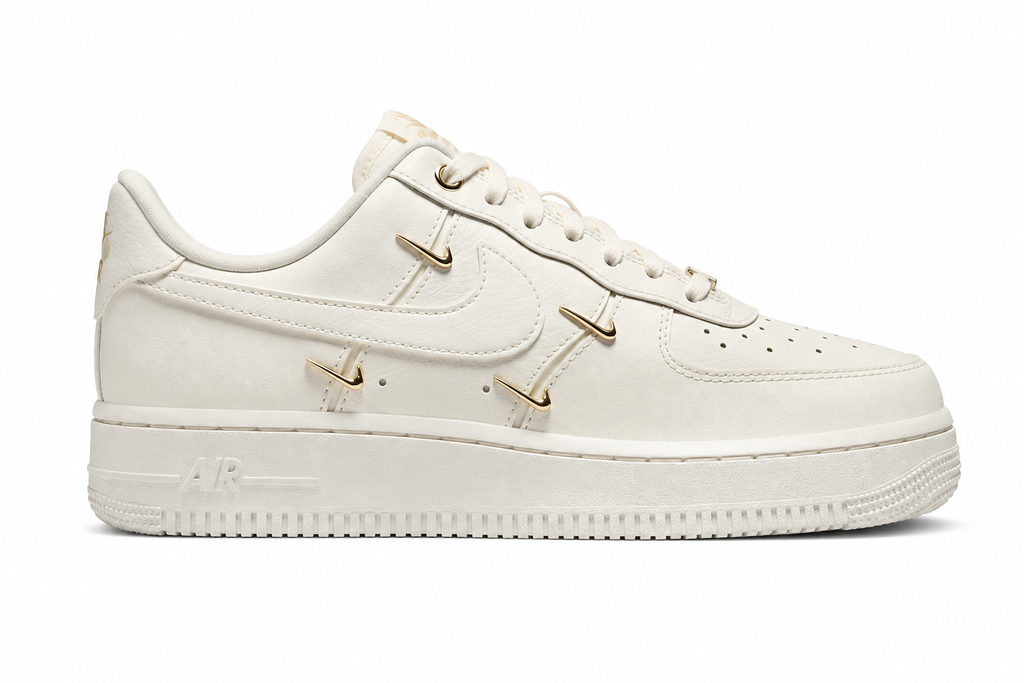 Nike Air Force 1 '07 LX CN Sail Gold Mini Swooshes