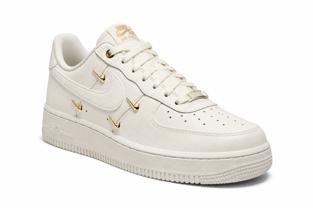 Nike Air Force 1 '07 LX CN Sail Gold Mini Swooshes