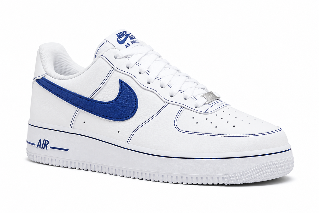 Nike Air Force 1 Low '07 LV8 White Deep Royal Blue