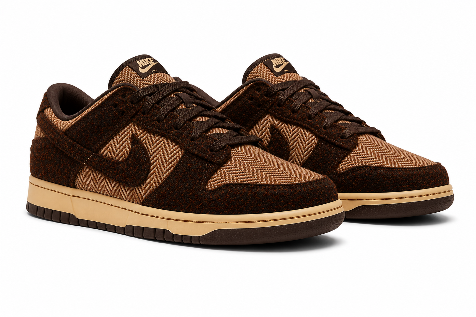 Nike Dunk Low Harris Tweed Sesame