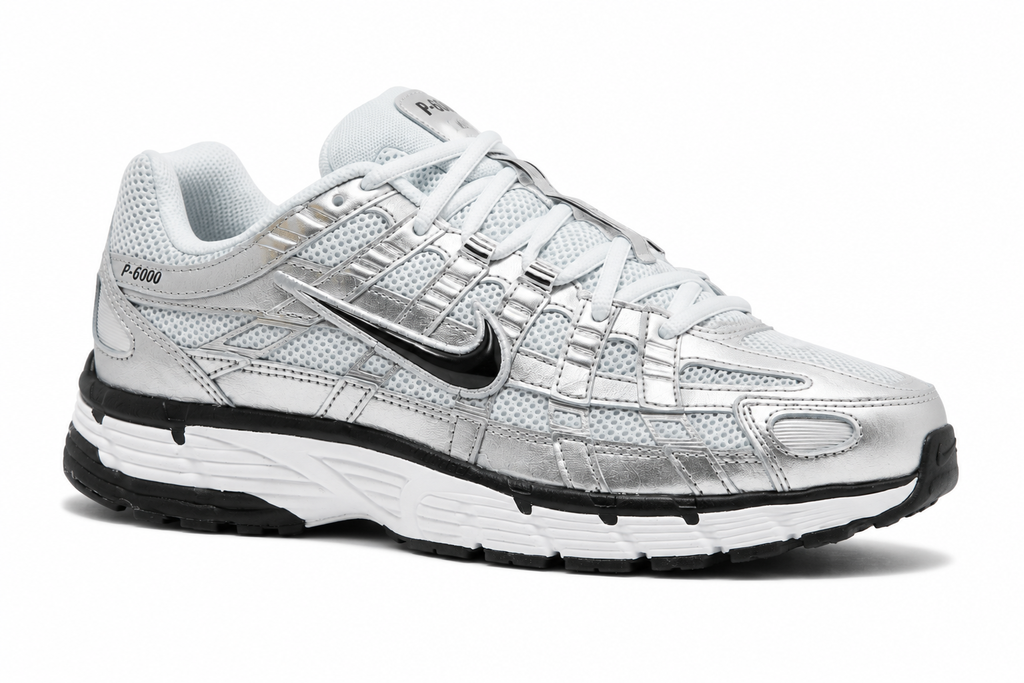 Nike P-6000 Metallic Silver Pure Platinum