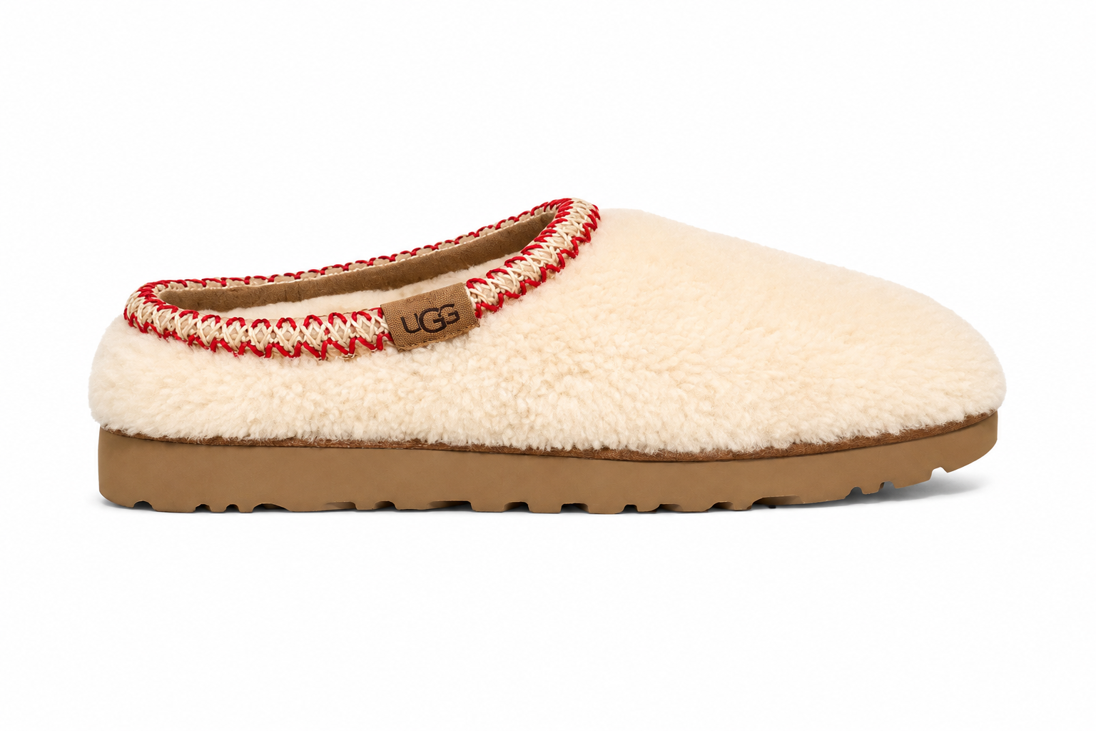 UGG Tasman Maxi Curly Slipper Natural