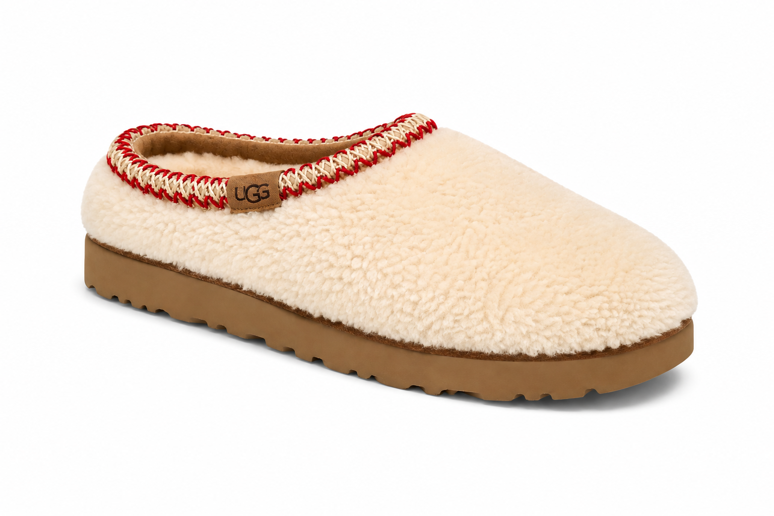 UGG Tasman Maxi Curly Slipper Natural