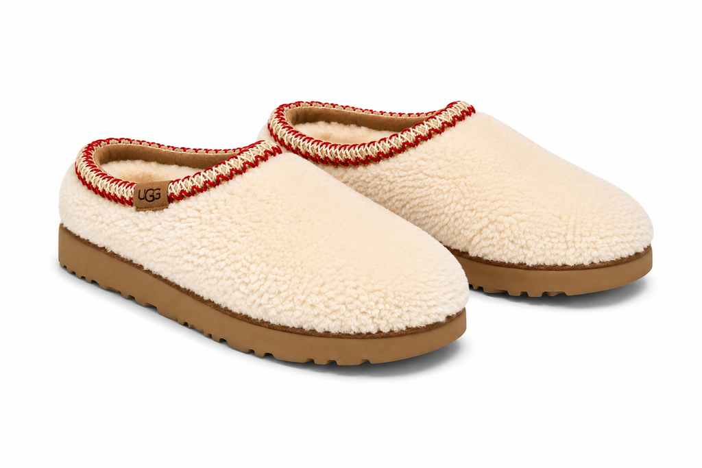 UGG Tasman Maxi Curly Slipper Natural