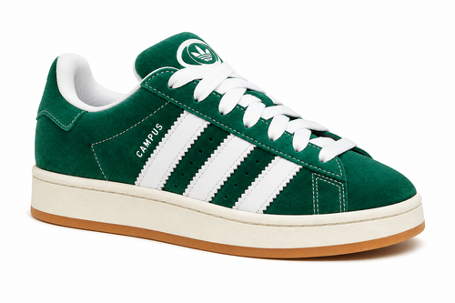 adidas Campus 00s Dark Green Cloud White