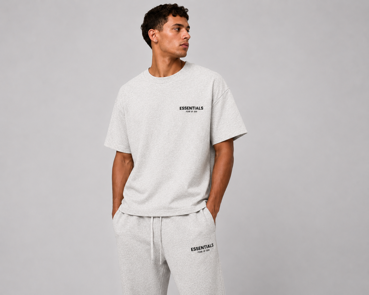 Fear of God Essentials T-shirt Light Oatmeal