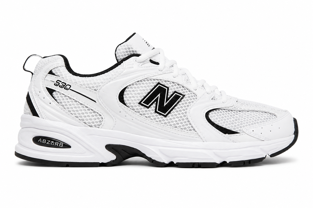 New Balance 530 White Black Details