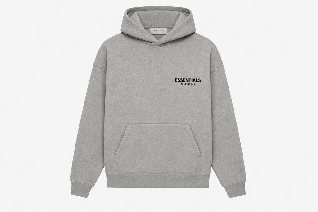 Fear of God Essentials Hoodie Dark Oatmeal