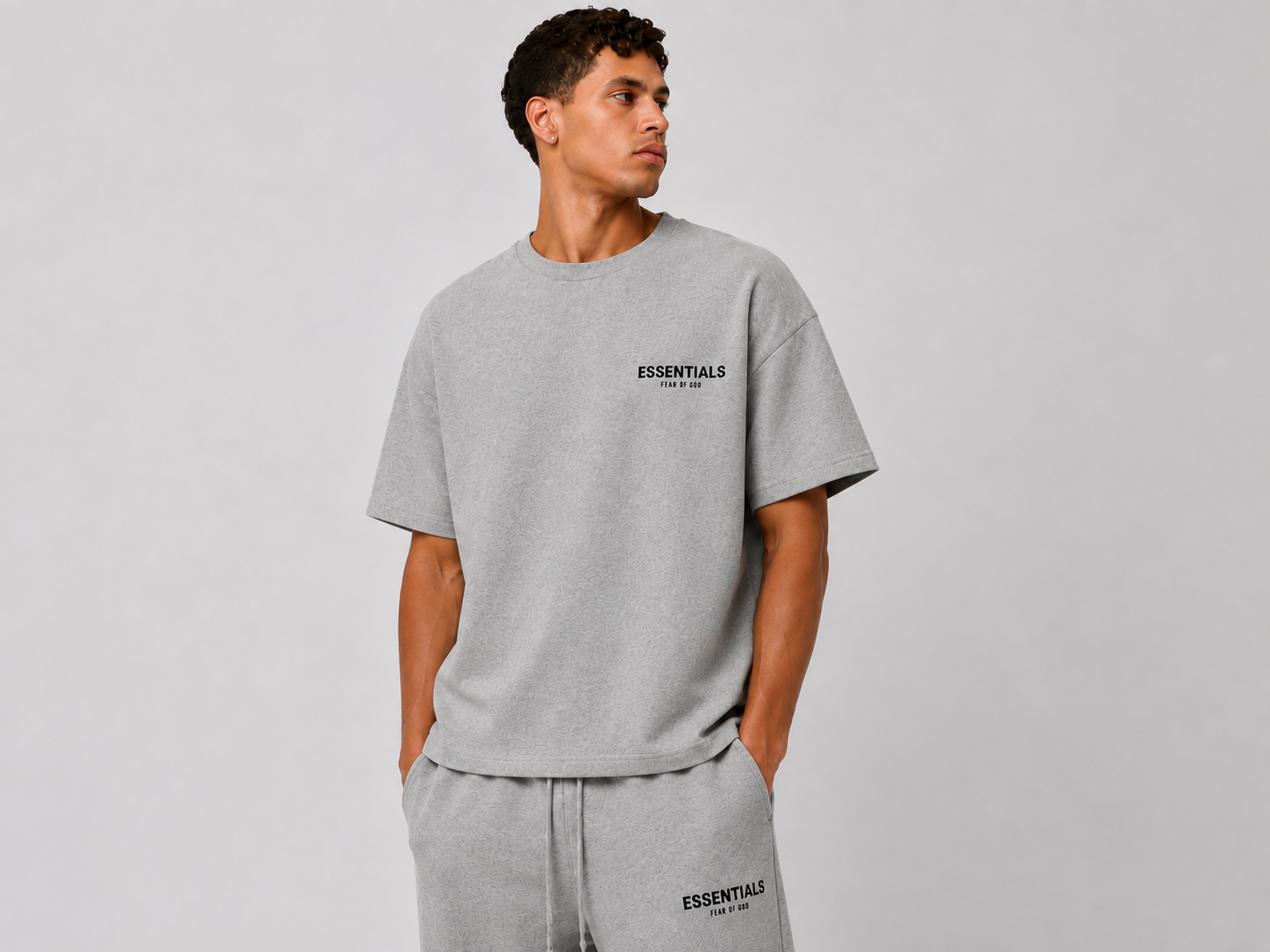 Fear of God Essentials T-Shirt Dark Oatmeal