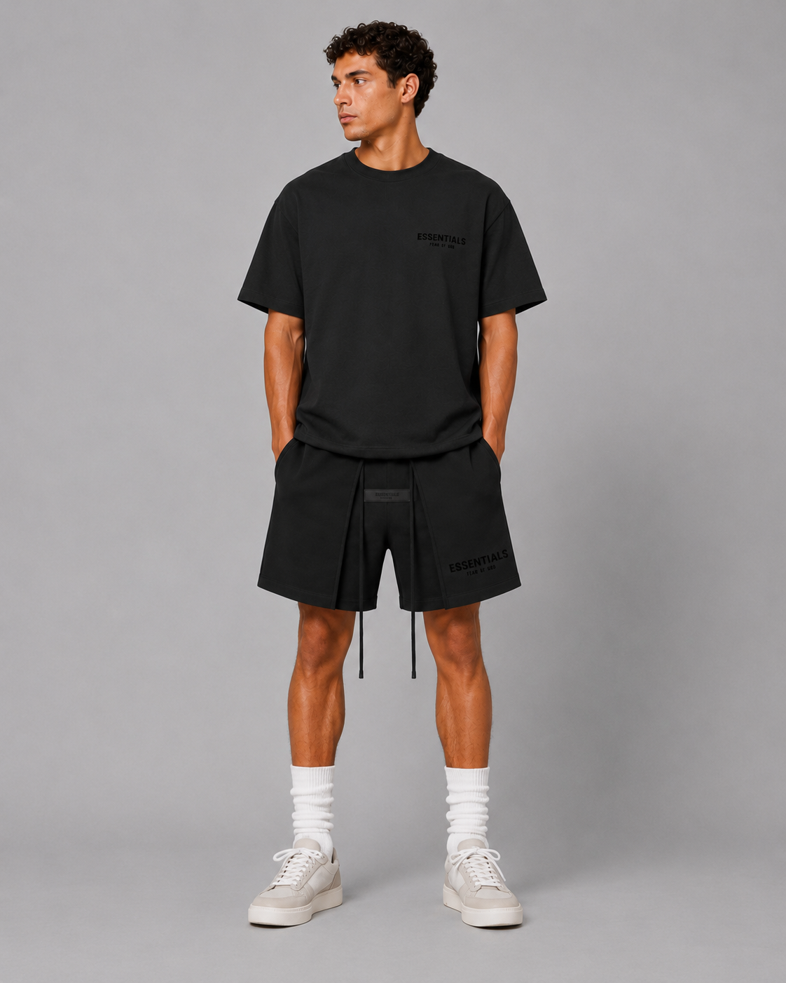 Fear of God Essentials Sweatshort Stretch Limo