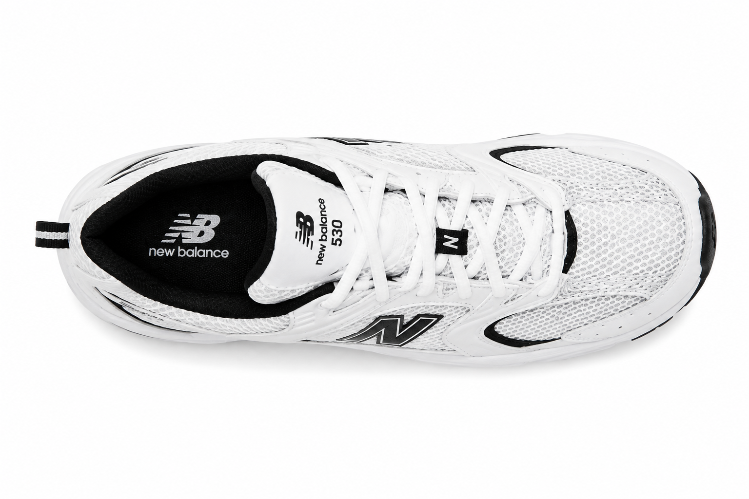 New Balance 530 White Black Details