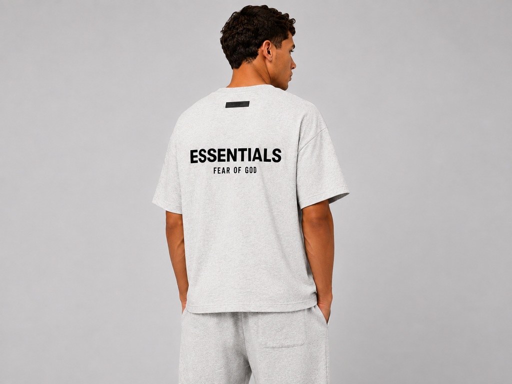 Fear of God Essentials T-shirt Light Oatmeal